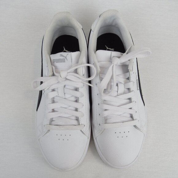 Puma Women's Size 9 Jada Renew Sneaker Lace Up White Black - Picture 2 of 6